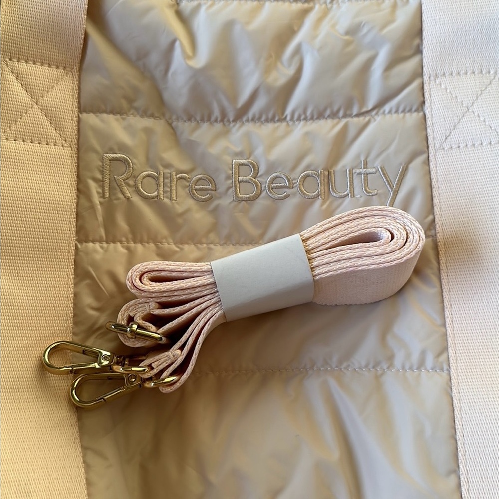 Rare Beauty Puffy Weekender Bag